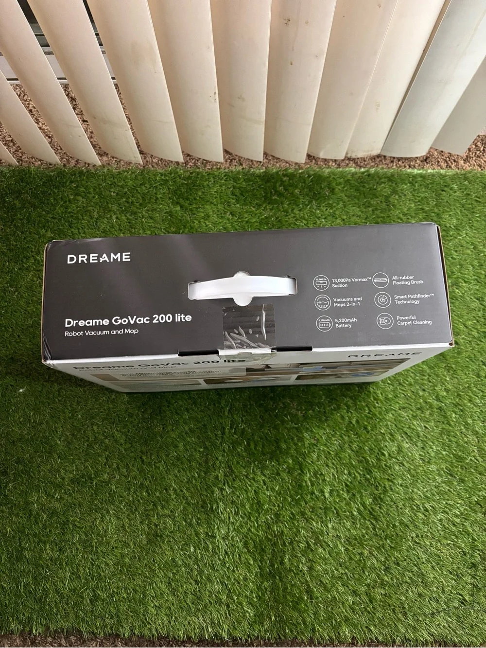 Dreame GoVac 200 Lite Robot Vacuum and Mop - White